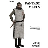 Paper Miniatures: Fantasy Mercenaries Set
