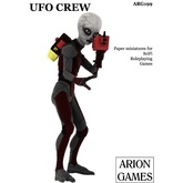 Paper Miniatures: UFO Crew Set