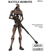 Paper Miniatures: Battle Robots Set