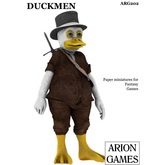 Paper Miniatures: Duckmen Set