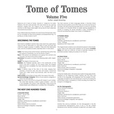 Tome of Tomes: Volume Five