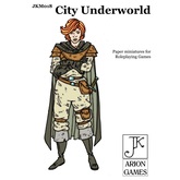 Paper Miniatures: John Kapsalis City Underworld