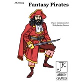 Paper Miniatures: John Kapsalis Fantasy Pirates