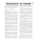 Merchants of Terror (1st Edition)