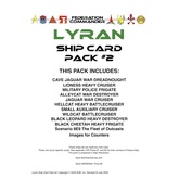 Federation Commander: Lyran Ship Card Pack #2