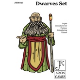 Paper Miniatures: John Kapsalis Dwarves Set