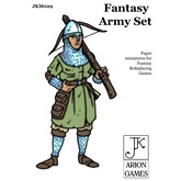 Paper Miniatures: John Kapsalis Fantasy Army Set
