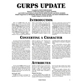 GURPS Update