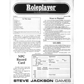 Roleplayer #01