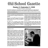 Old School Gazette #3