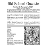 Old School Gazette #9