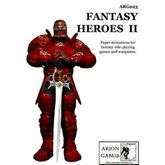 Paper Miniatures: Fantasy Heroes II