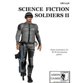 Paper Miniatures: Science Fiction Soldiers II