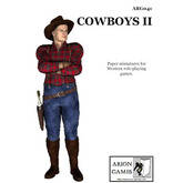 Paper Miniatures: Cowboys II
