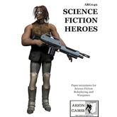 Paper Miniatures: Science Fiction Heroes