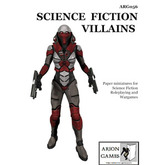 Paper Miniatures: Science Fiction Villains
