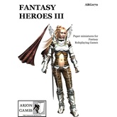 Paper Miniatures: Fantasy Heroes III