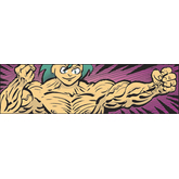 Clipart Critters 061 - Anime Muscle Man