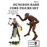 Paper Miniatures: Dungeon Bash Core Set