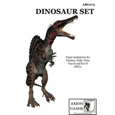 Paper Miniatures: Dinosaurs Set