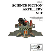 Paper Miniatures: SciFi Artillery Set