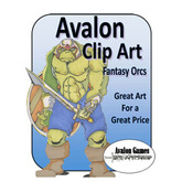 Avalon Clip Art, Fantasy Orcs