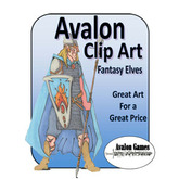 Avalon Clip Art, Fantasy Elves