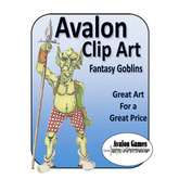 Avalon Clip Art, Fantasy Goblins