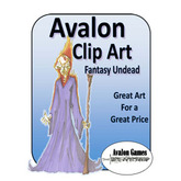 Avalon Clip Art, Fantasy Undead
