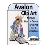 Avalon Clip Art, Mythos Horror Genre