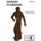 Paper Miniatures: Desert Warriors Set