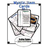 Mystic Item Cards, Set 1