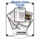 Mystic Item Cards, Set 3