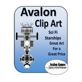 Avalon Clip Art, Starships
