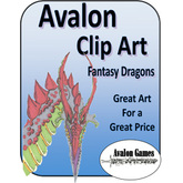 Avalon Clip Art, Dragons