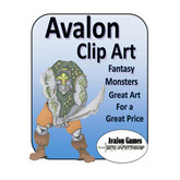 Avalon Clip Art, Monsters