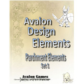 Avalon Design Elements Parchment Set #1