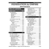 Federation & Empire 2010 Rulebook