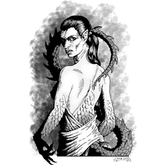 Clipart Critters 163 - Serpent Woman
