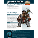 Player Races: Dwarves