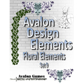 Avalon Design Elements, Floral Set 9