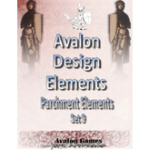 Avalon Design Elements, Parchment Set 9