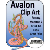 Avalon Clip Art, Monsters 2
