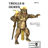 Paper Miniatures: Trolls & Ogres Set