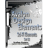 Avalon Design Elements, Sci-Fi Set #12