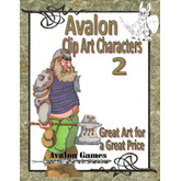 Avalon Clip Art Characters, Dwarf 1