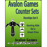 Avalon Counter Sets, Starships Set 9 AVG1800-20