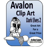 Avalon Clip Art, Dark Elves 2