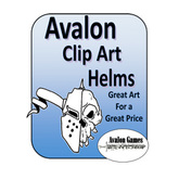 Avalon Clip Art Sets, Helms
