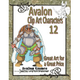Avalon Clip Art Characters, Dwarf 3